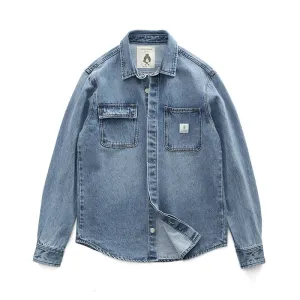 American Retro Heavy Denim Jacket