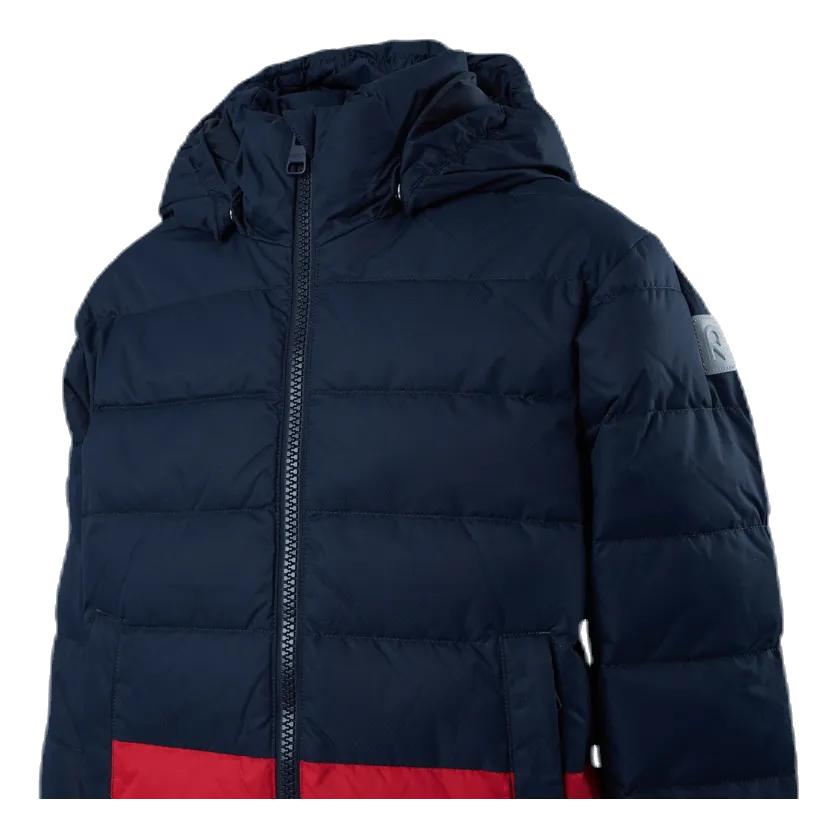 Amund Down Jacket Blue/Red