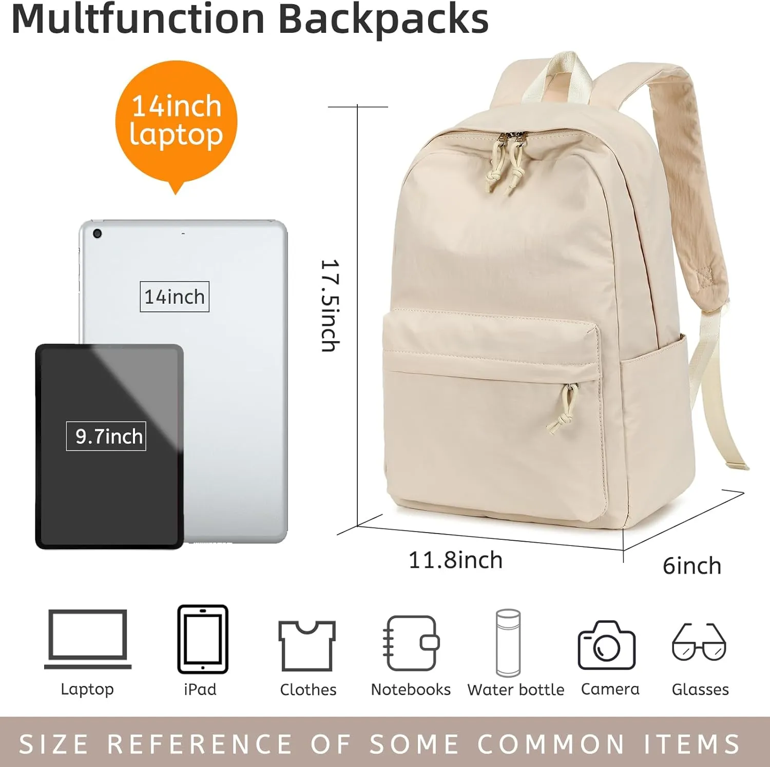 Bluboon Backpack for School Kids Backpack Girls Bookbag Laptop Backpack Gifts for Women