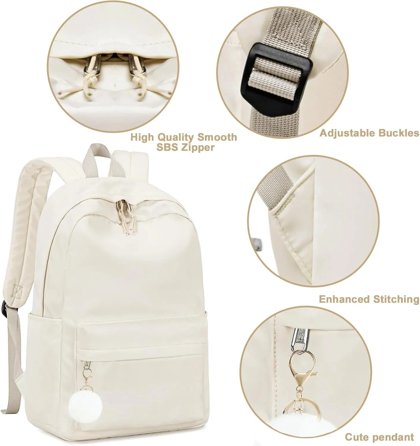 Bluboon Backpack for School Kids Backpack Girls Bookbag Laptop Backpack Gifts for Women