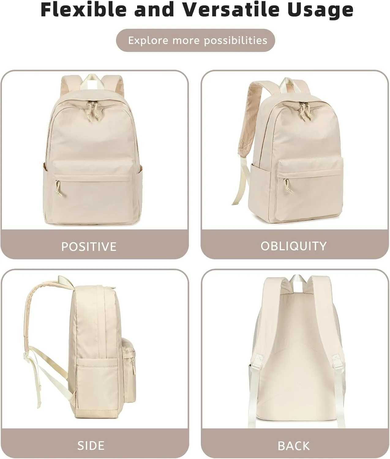 Bluboon Backpack for School Kids Backpack Girls Bookbag Laptop Backpack Gifts for Women