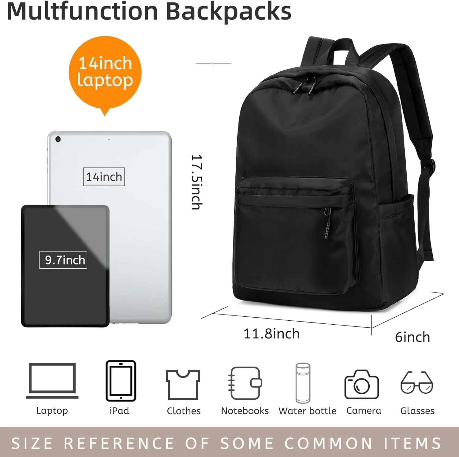 Bluboon Backpack for School Kids Backpack Girls Bookbag Laptop Backpack Gifts for Women