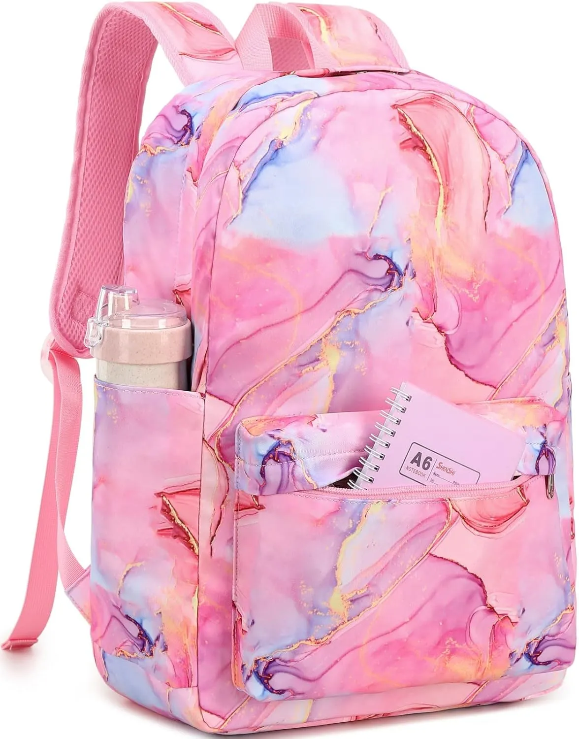 Bluboon School Backpack for Teen Girls Bookbags Elementary High School Corduroy Laptop Bags Women Travel Daypacks
