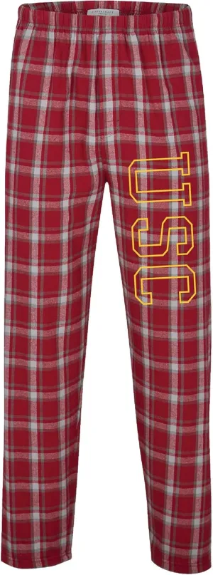 boxercraft Men's NCAA School Graphic Harley Flannel Pant