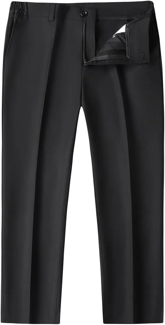 Boys Vest Suits 2 Piece Outfit Tuxedo Set for Kids Size 4-14 Formal Suit for Boys with Vest and Pants Set Slim