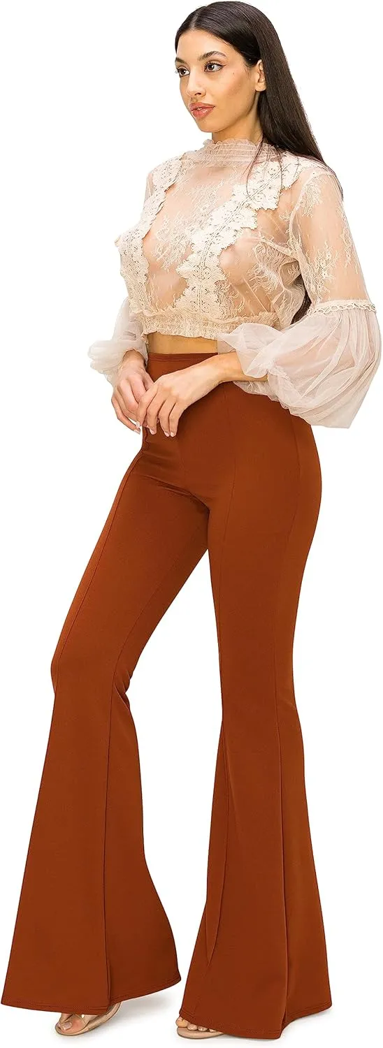 Cemi Ceri Women's High Waist Flare Pants