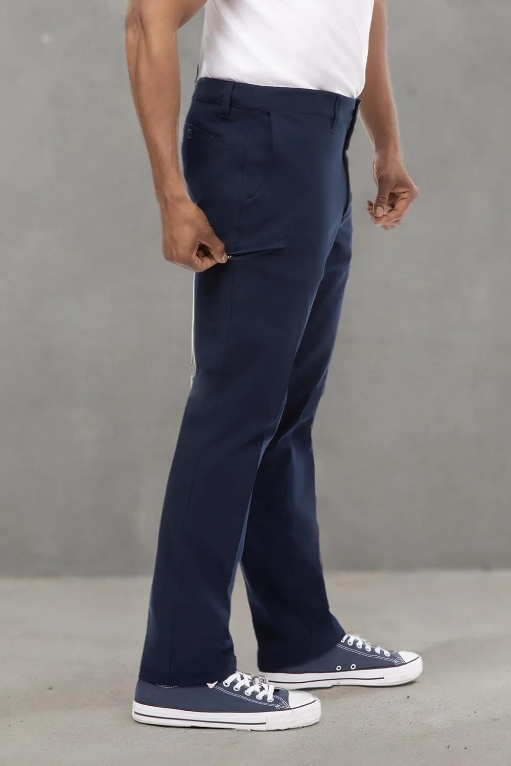 Chef Works Men's Stretch Fit Chino Pants