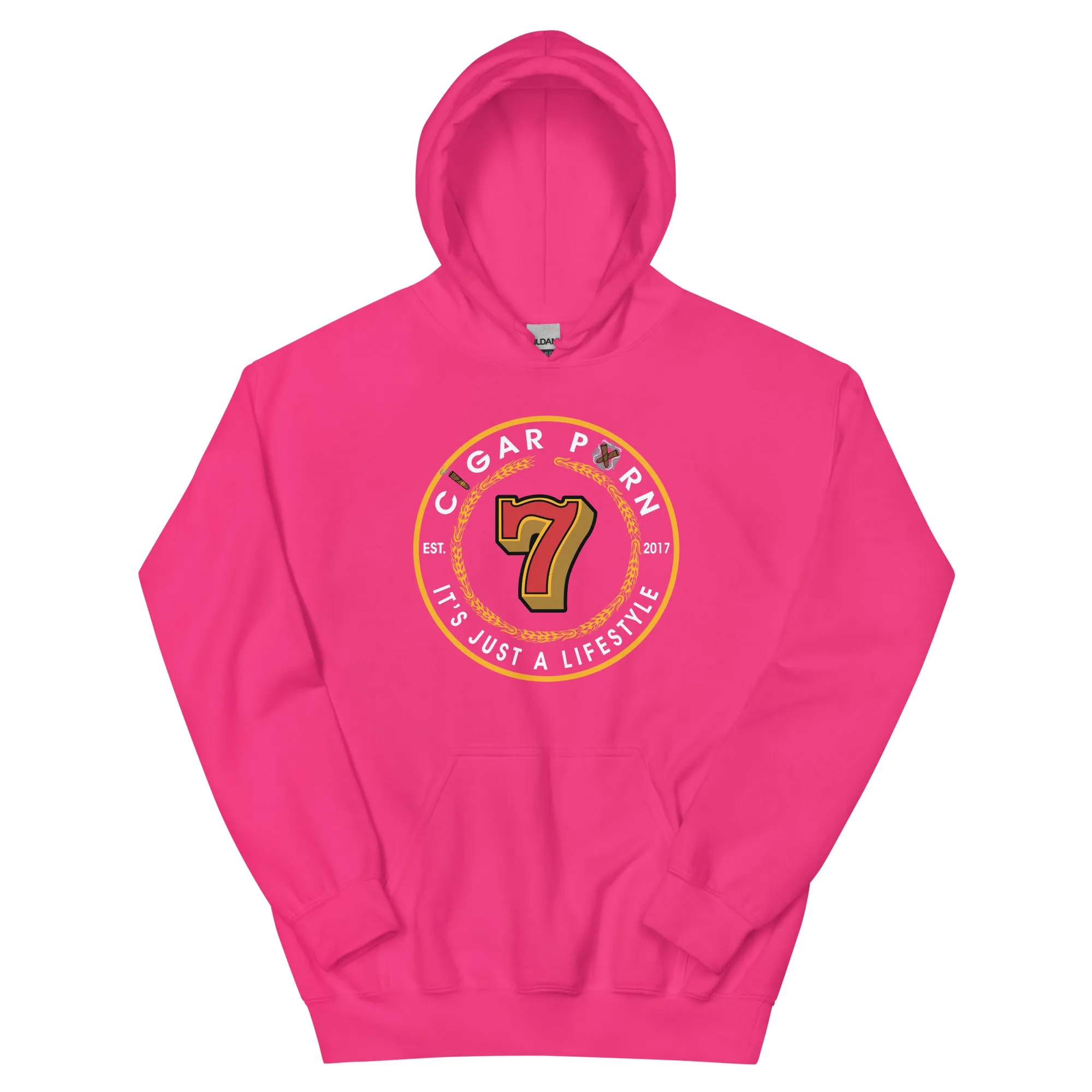 Cigar Pxrn 7 Year Anniversary Hoodies
