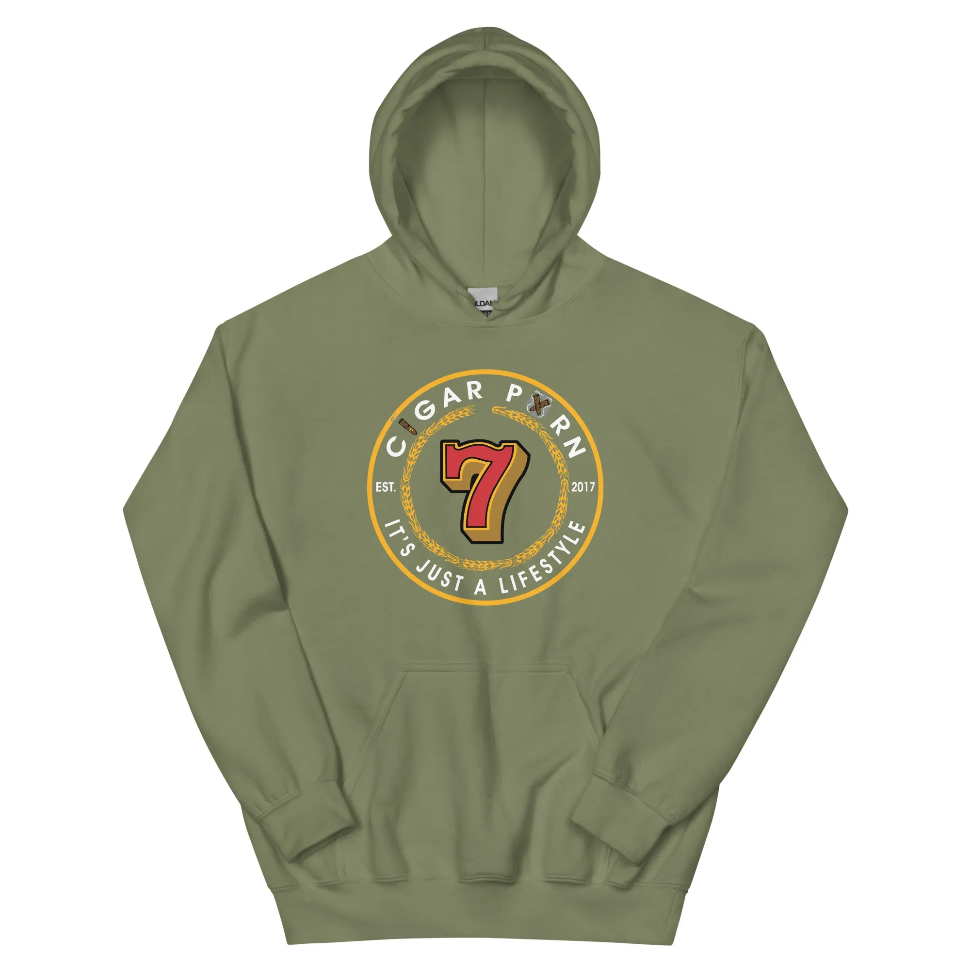 Cigar Pxrn 7 Year Anniversary Hoodies