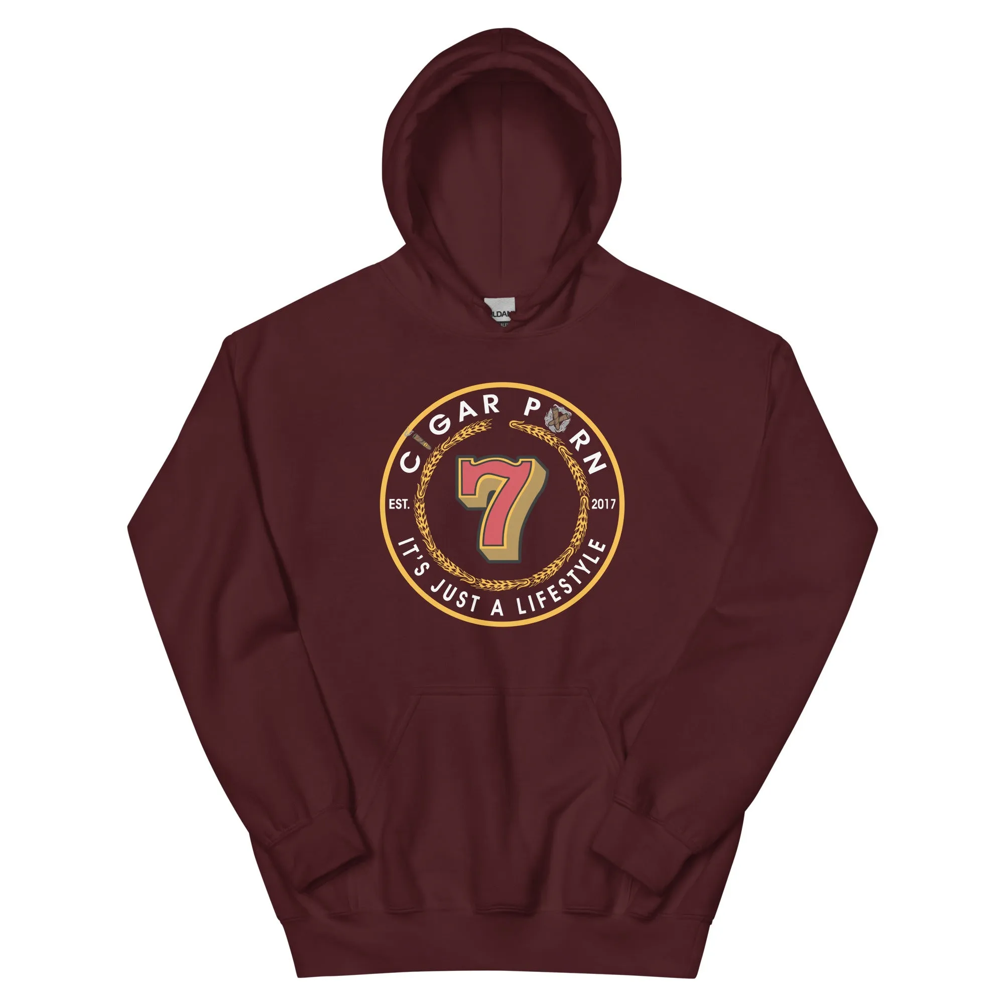 Cigar Pxrn 7 Year Anniversary Hoodies