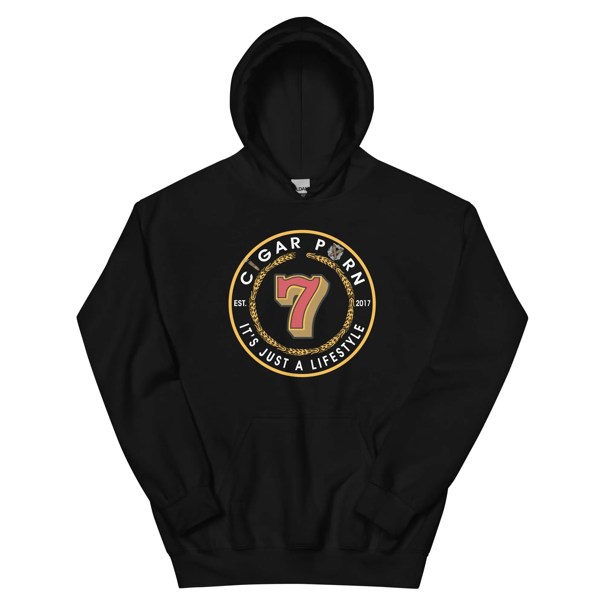 Cigar Pxrn 7 Year Anniversary Hoodies