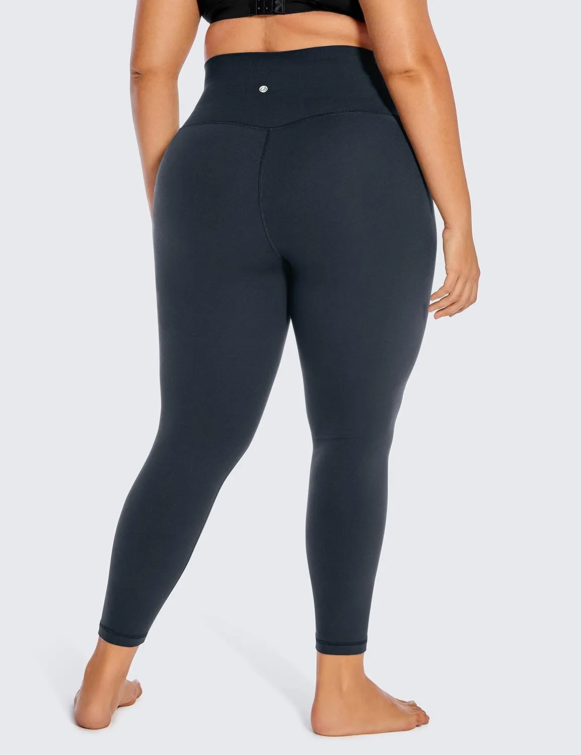CRZ YOGA Butterluxe Plus Size Leggings for Women 25 Inches - High Waisted Buttery Soft Spandex Workout Casual Pants 3X 4X