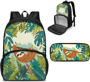 Dinosaur Backpack for Kids Toddler Backpack for Boys Backpacks for Elementary with Lunch Box Compartment Pencil Case Cooler Backpack Set