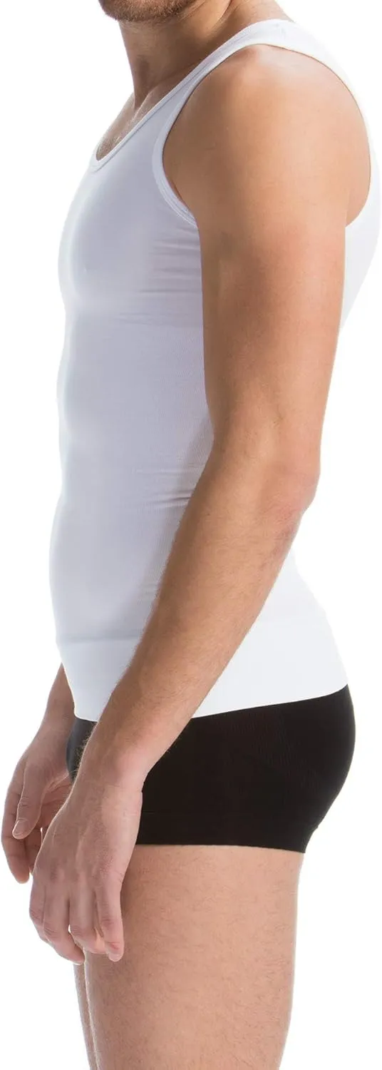 Farmacell Tank Tops Men Made in Italy - Vest Shapewear Tummy Control - Body Shaping - Compression Tank Top Men Slimming - 417