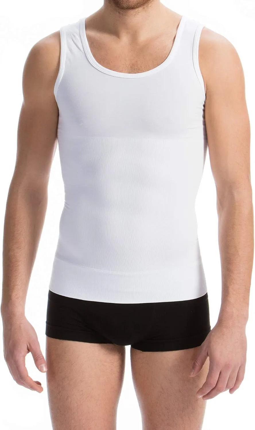Farmacell Tank Tops Men Made in Italy - Vest Shapewear Tummy Control - Body Shaping - Compression Tank Top Men Slimming - 417