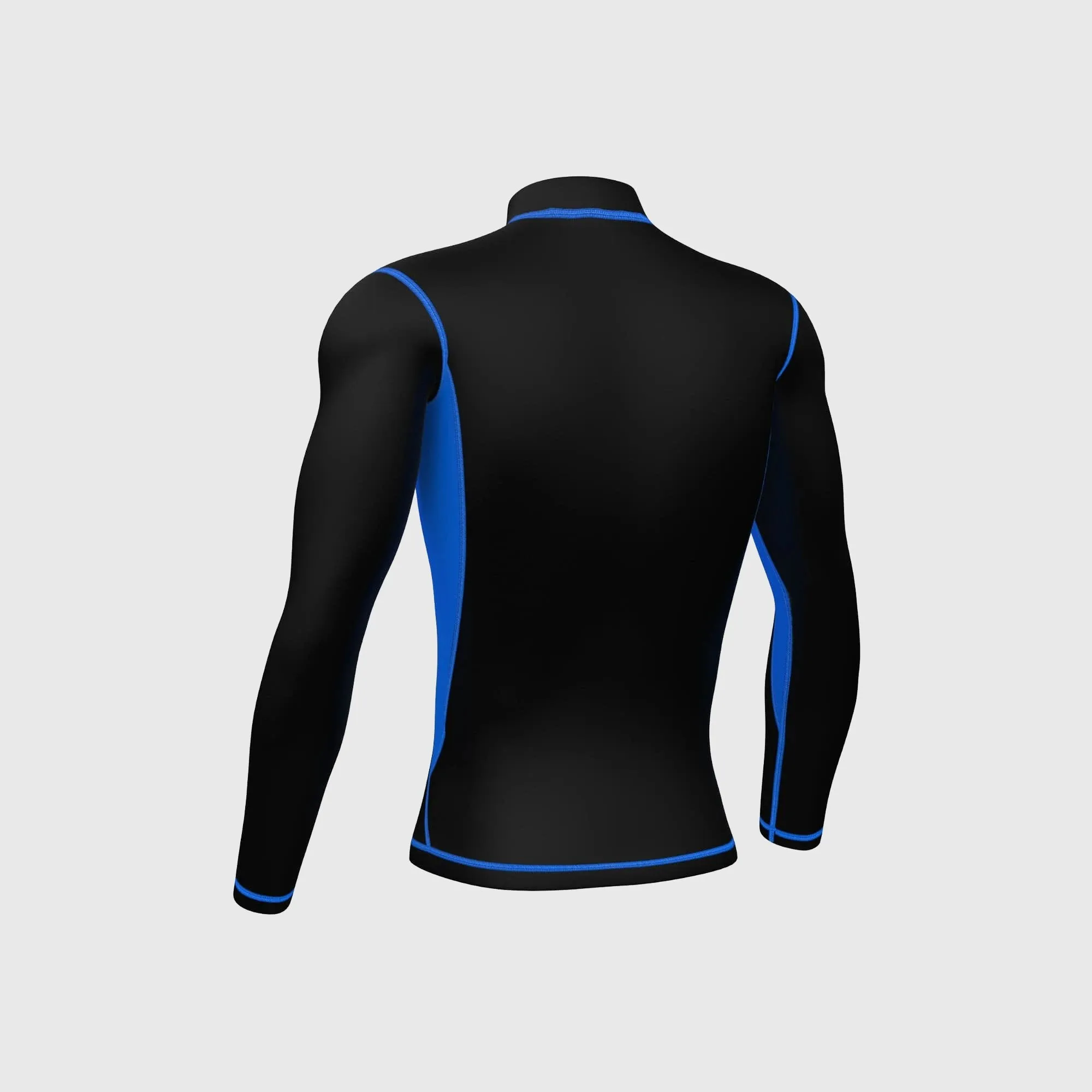 Fdx Inorex Blue Men's Thermal Winter Base Layer Compression Top
