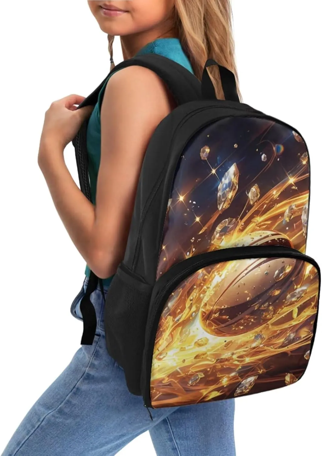 Football Backpack for School Boys Bookbag Lunch Backpack with Pencil Case Lunch Backpack with Insulated Cooler Compartment, Laptop Backpack for College Middle High School