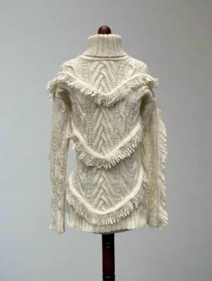 HAYLEY MENZIES Fringe Jumper Size S