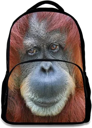 HW Animal School Bag,School College Backpack,Teenagers Casual Daypack,17 Inch Laptop Backpack for Kids