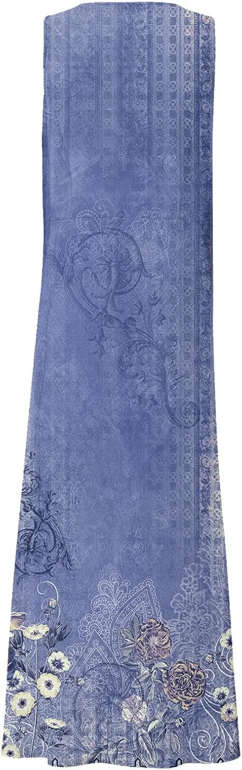 HXHYQKP Plus Size Sundresses for Curvy Women Casual Linen Dress Sleeveless Cotton Linen Pocket Sundress