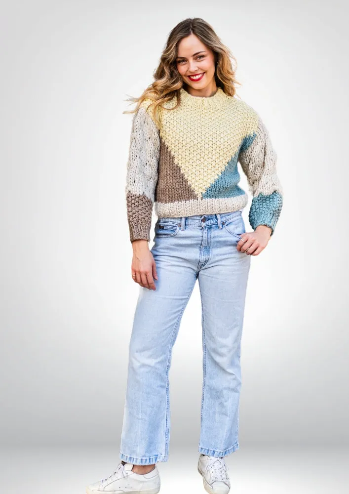 Hyams Handmade Jumper | Lemon