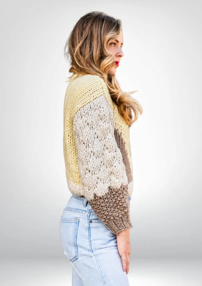 Hyams Handmade Jumper | Lemon