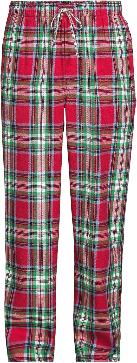 Lands' End Men's Flannel Pajama Pants