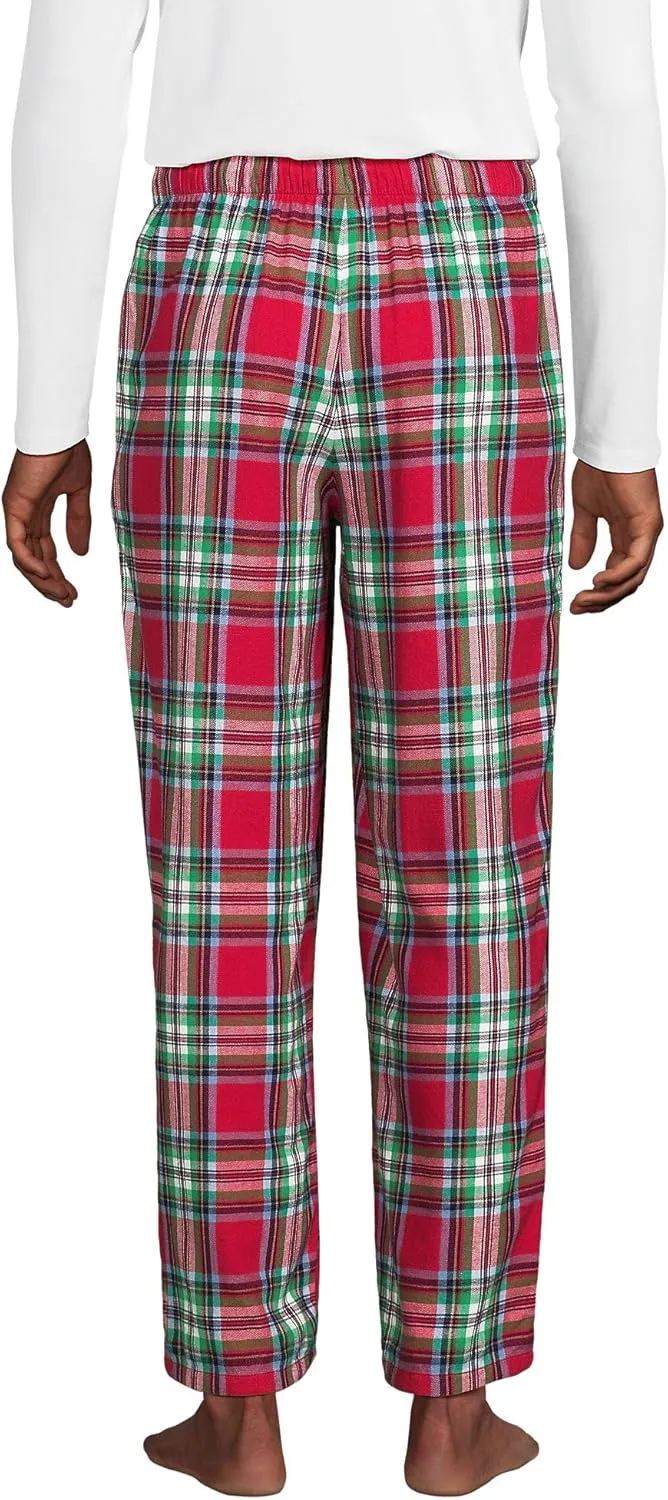 Lands' End Men's Flannel Pajama Pants