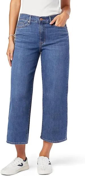 Levi Strauss Signature Gold Women's Mid Rise Wide Leg Capri (Also Available in Plus Size)