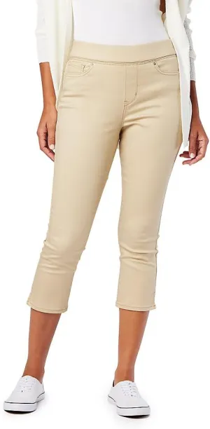 Levi Strauss Signature Gold Women's Totally Shaping Pull on Capri (Available in Plus Size)