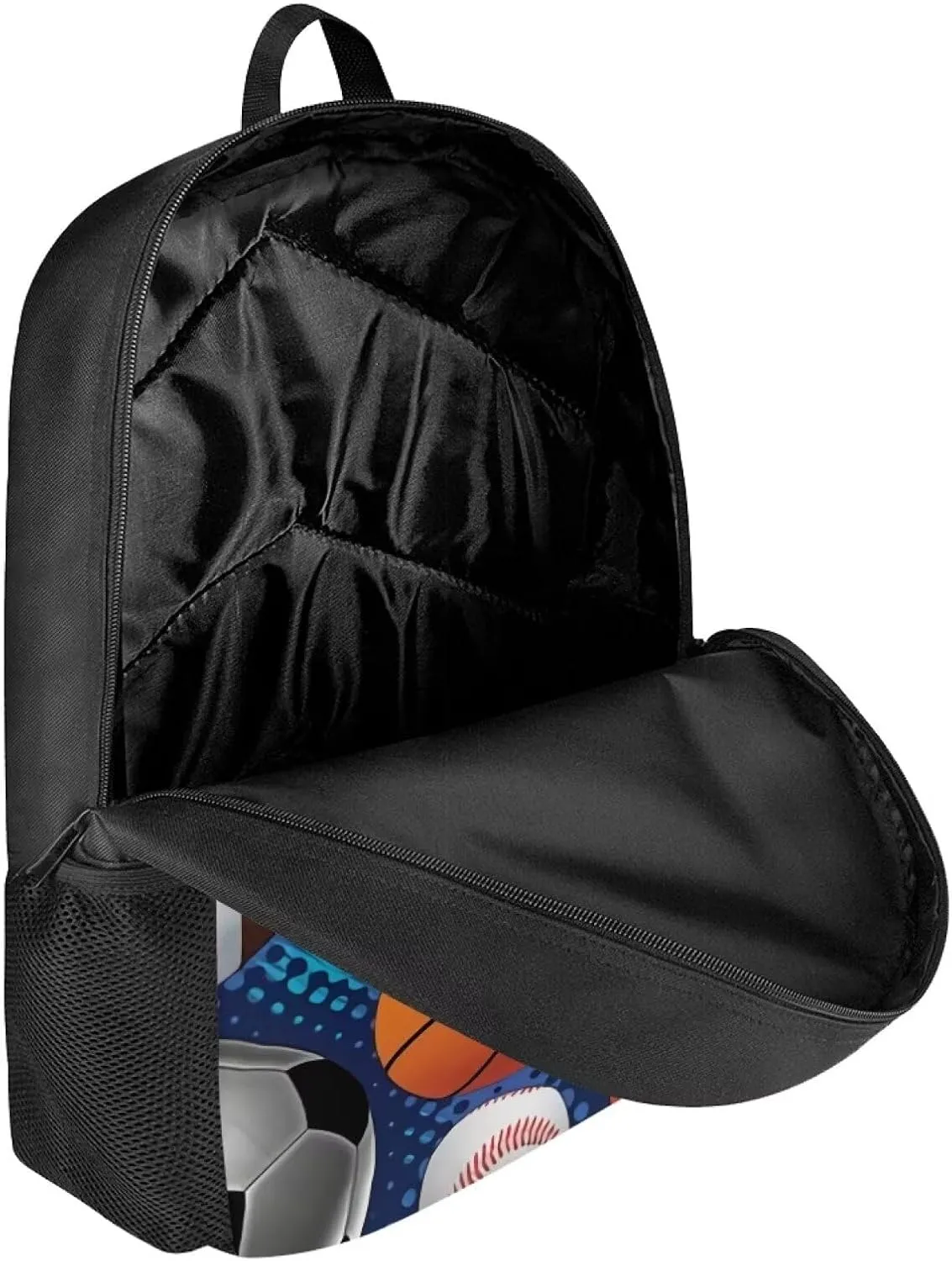 Lightning Backpack for Boys Cool School Bag Elementary Kids Bookbag Lightweight Backpacks with Insulated Lunch Box&Pencil Case,3 In 1
