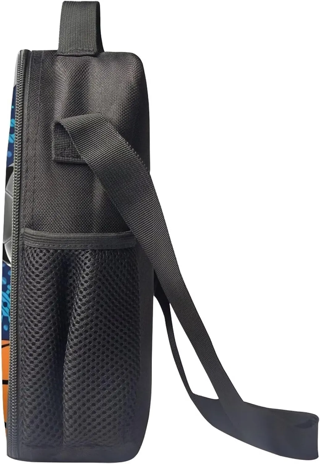 Lightning Backpack for Boys Cool School Bag Elementary Kids Bookbag Lightweight Backpacks with Insulated Lunch Box&Pencil Case,3 In 1