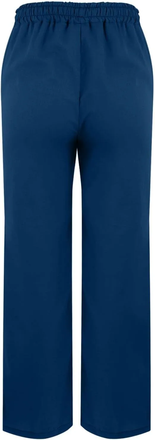 Linen Pants for Women 2025 Summer High Waist Elastic Straight Leg Lounge Pant Casual Loose Lightweight Beach Trousers