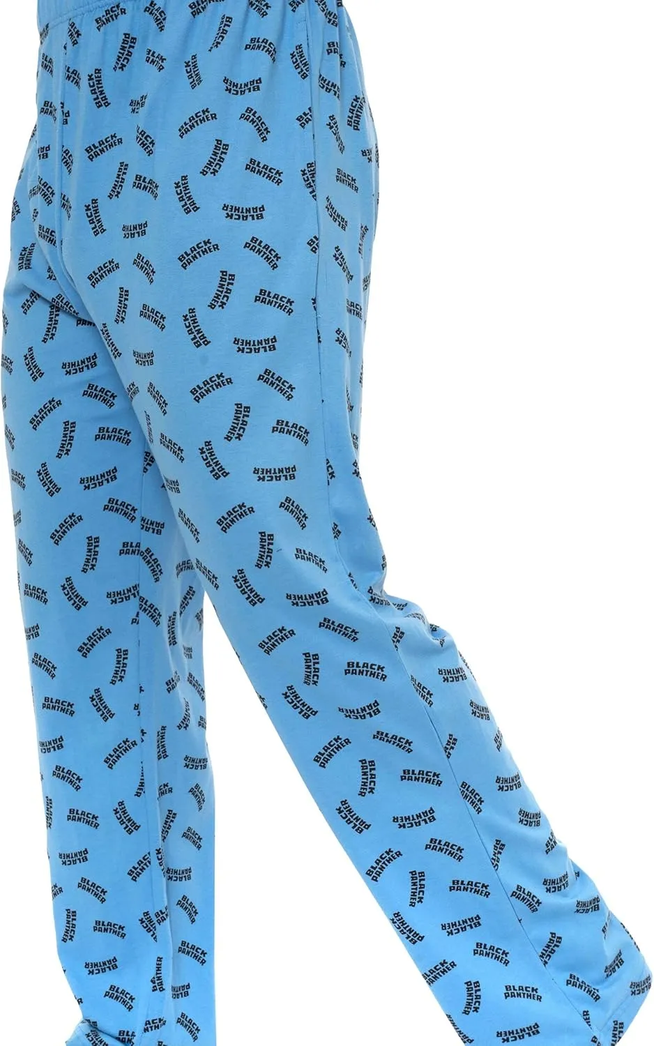 Marvel Mens Pajamas Black Panther