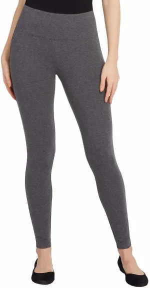 Max & Mia Women's Legging Pants (Charcoal, Large)