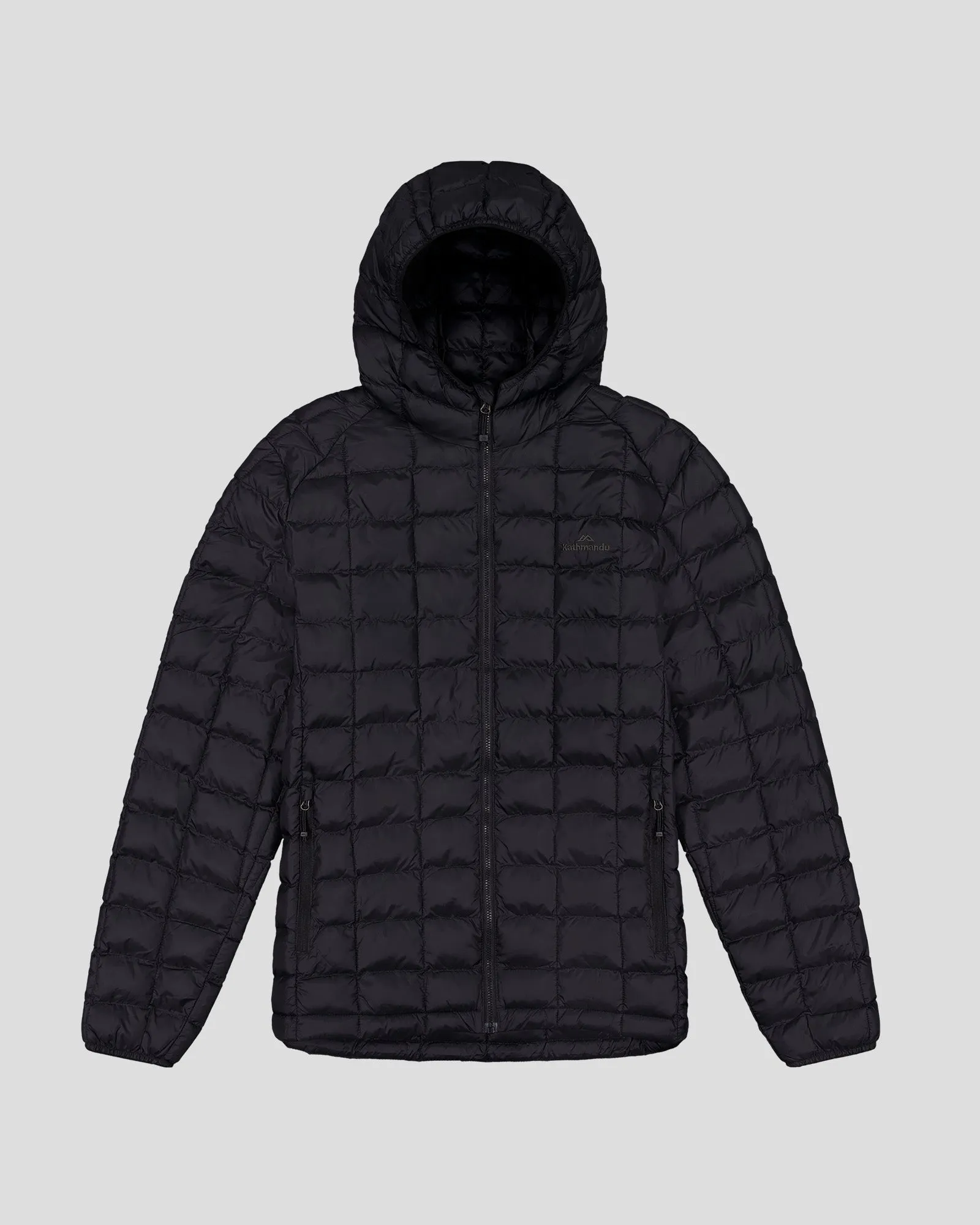 Men's Heli Insulated Hooded Jacket - Black Stingray