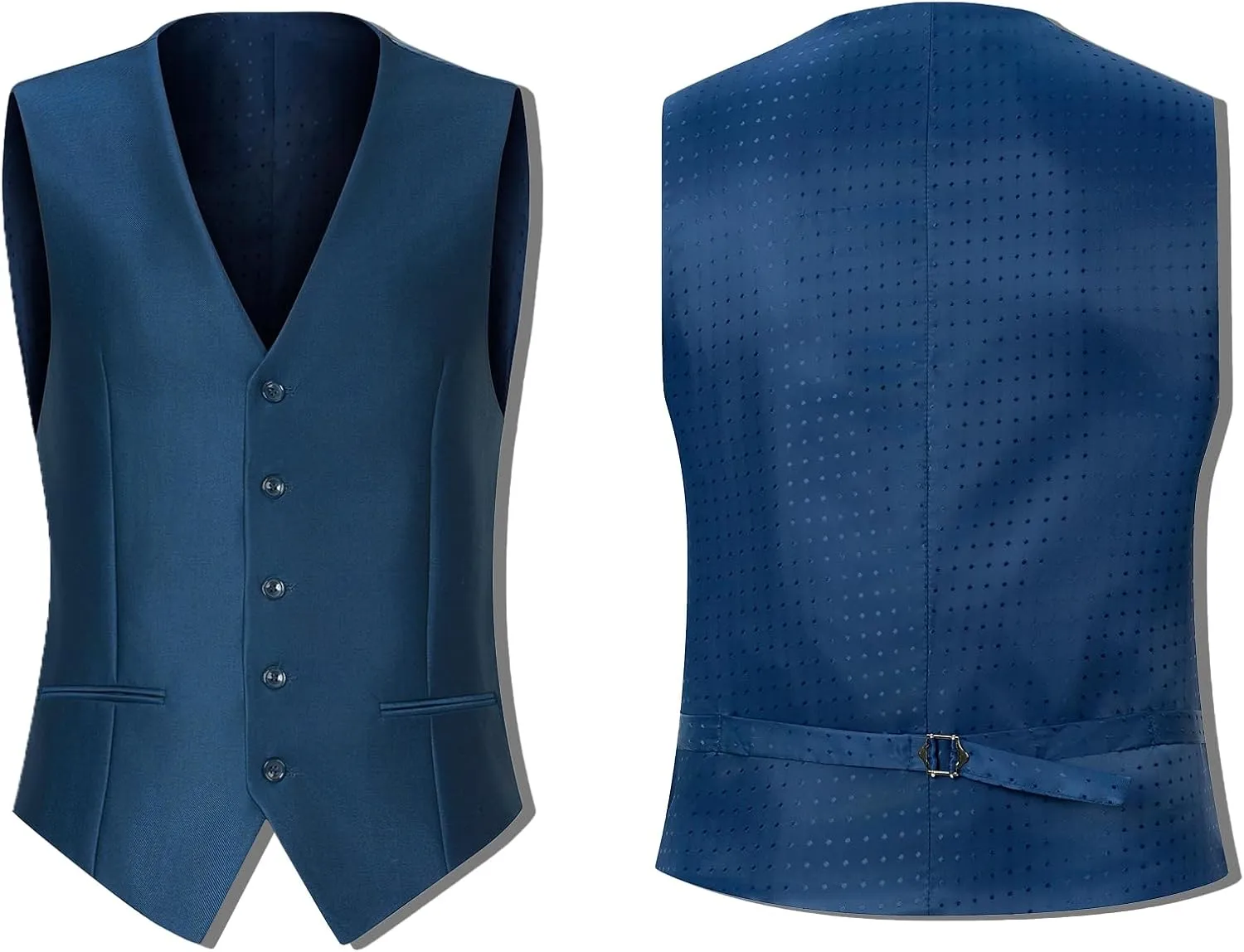 Men's Suit 3 Piece Slim Fit Suit, One Button Fine Glitter Shawl Lapel Blazer Jacket Vest Pants for Party & Wedding