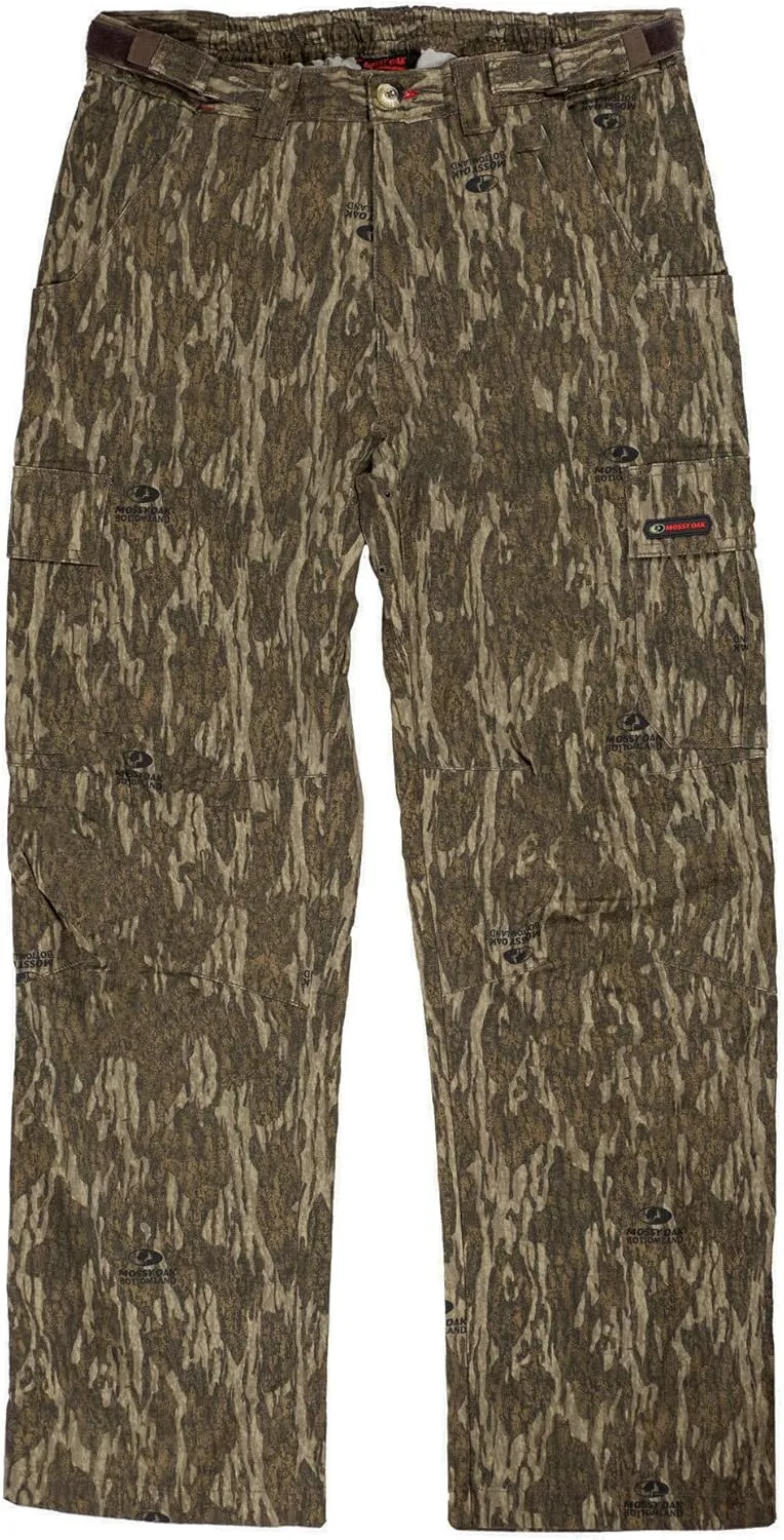 Mossy Oak Men's Hunting Pants Camo Cotton Mill Flex