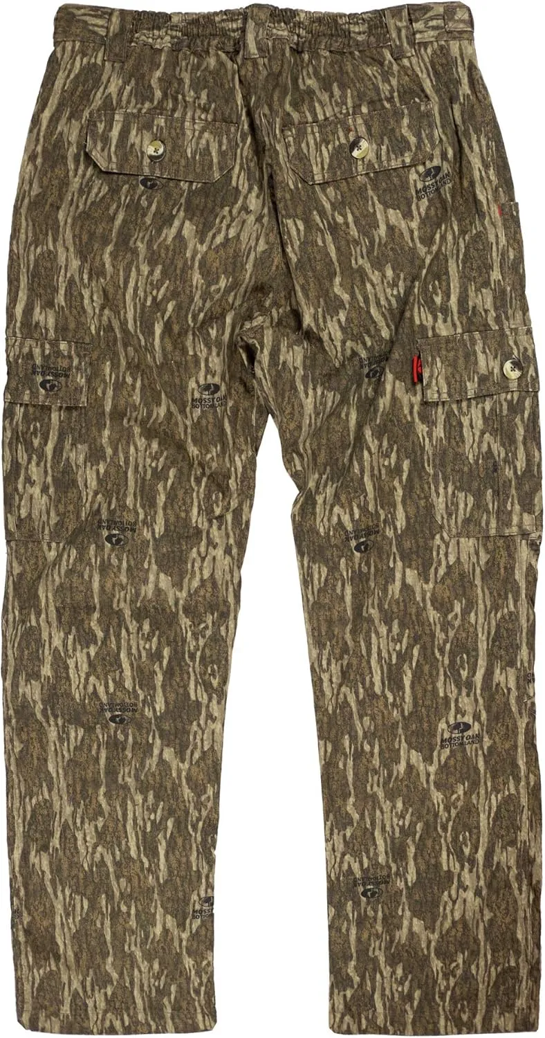 Mossy Oak Men's Hunting Pants Camo Cotton Mill Flex