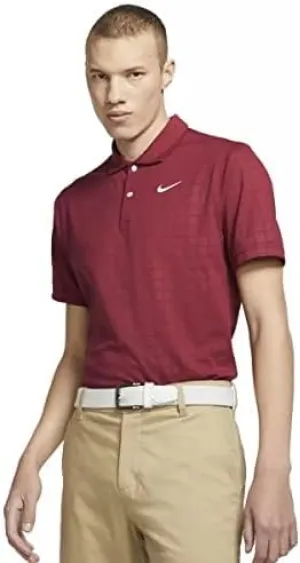 Nike Men's Embossed Dri-Fit Golf Polo