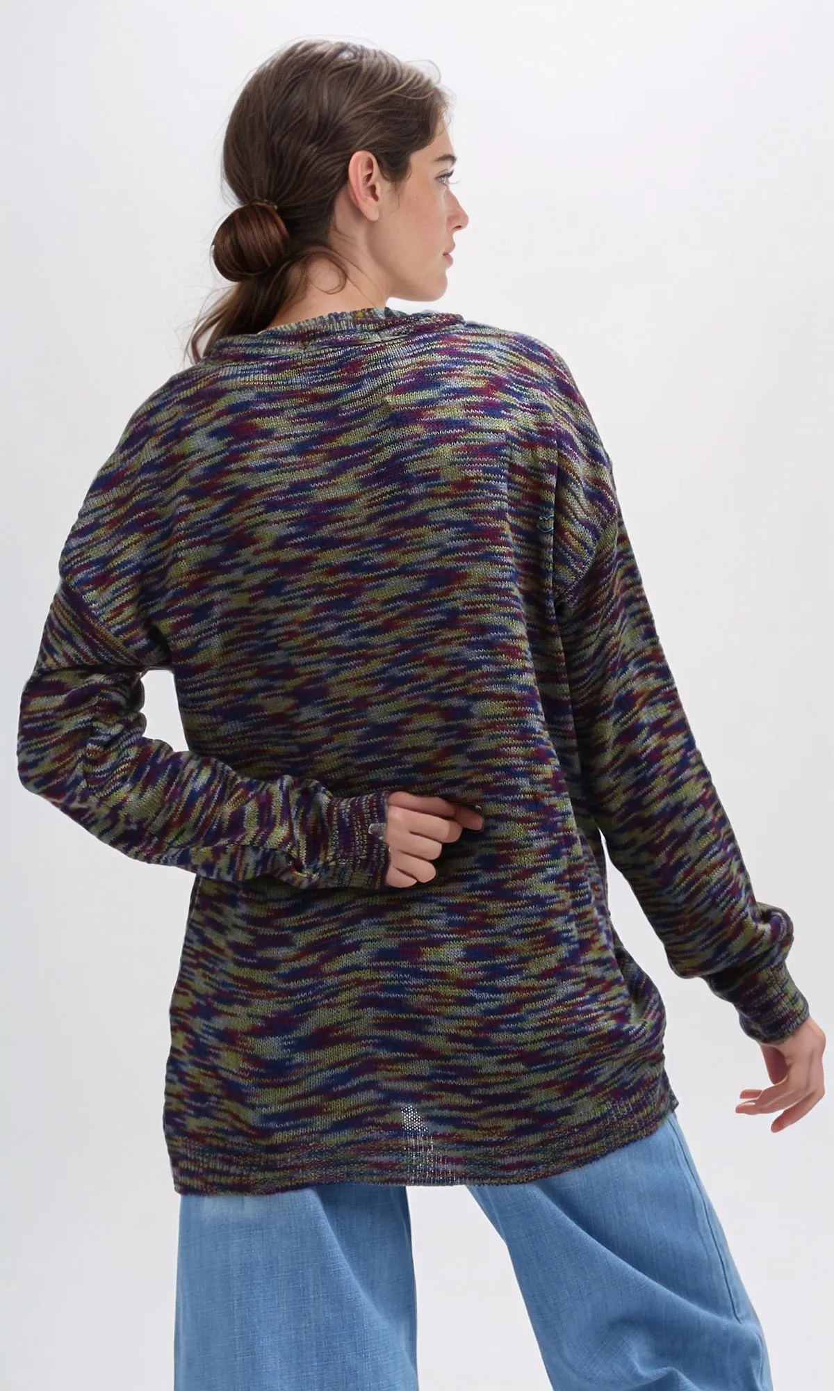 O194969 - Slip On Multicolor Regular Fit Pullover