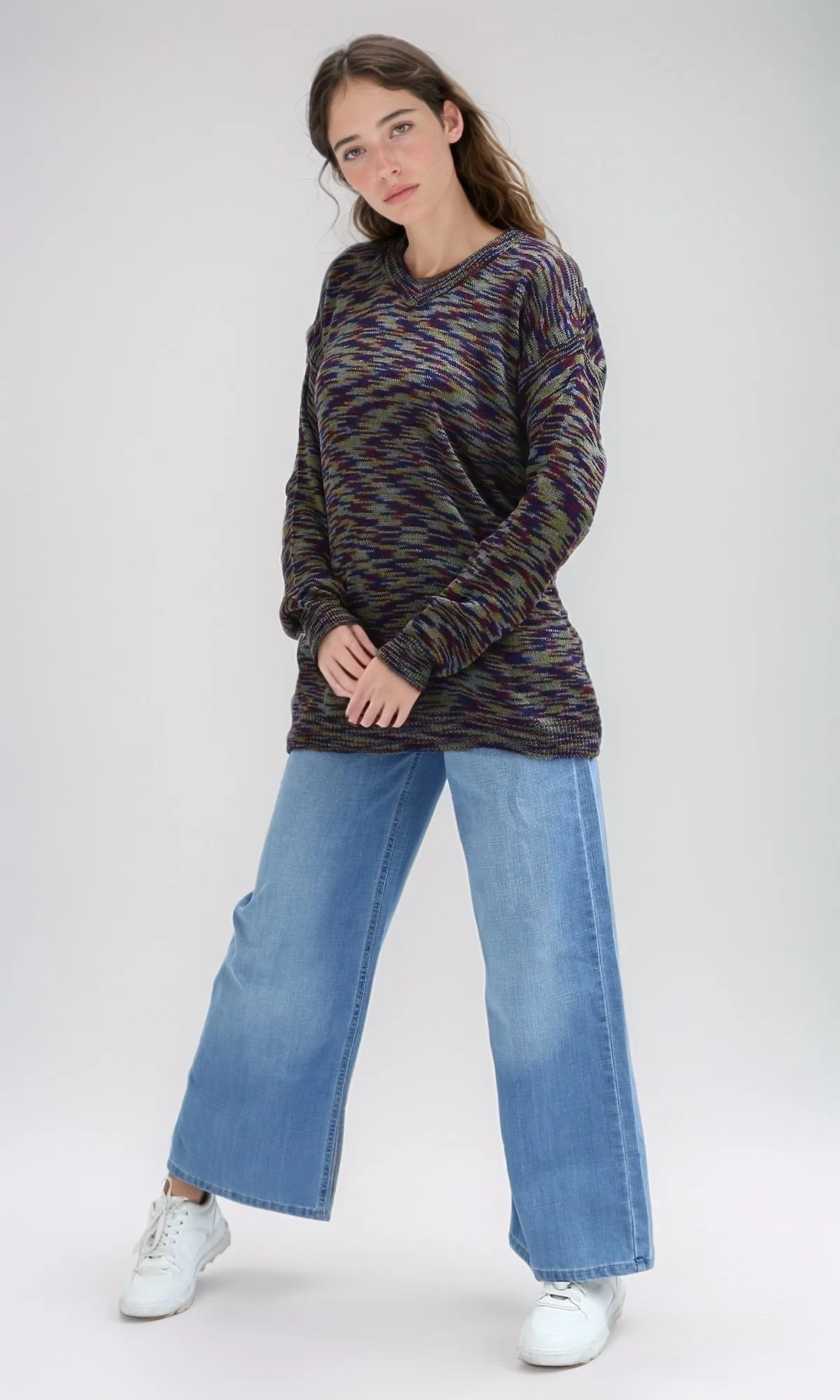 O194969 - Slip On Multicolor Regular Fit Pullover