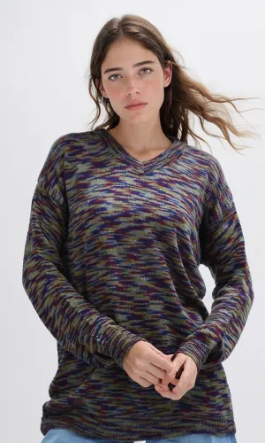 O194969 - Slip On Multicolor Regular Fit Pullover