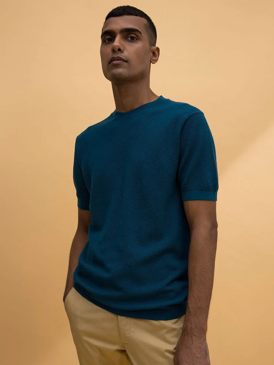 OFF DUTY TEE - AZURITE