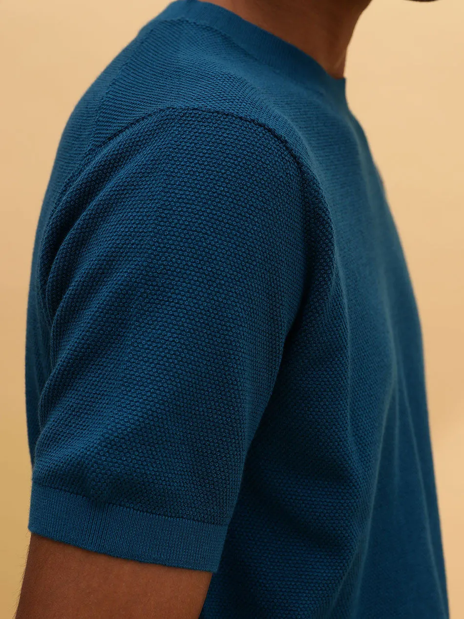 OFF DUTY TEE - AZURITE