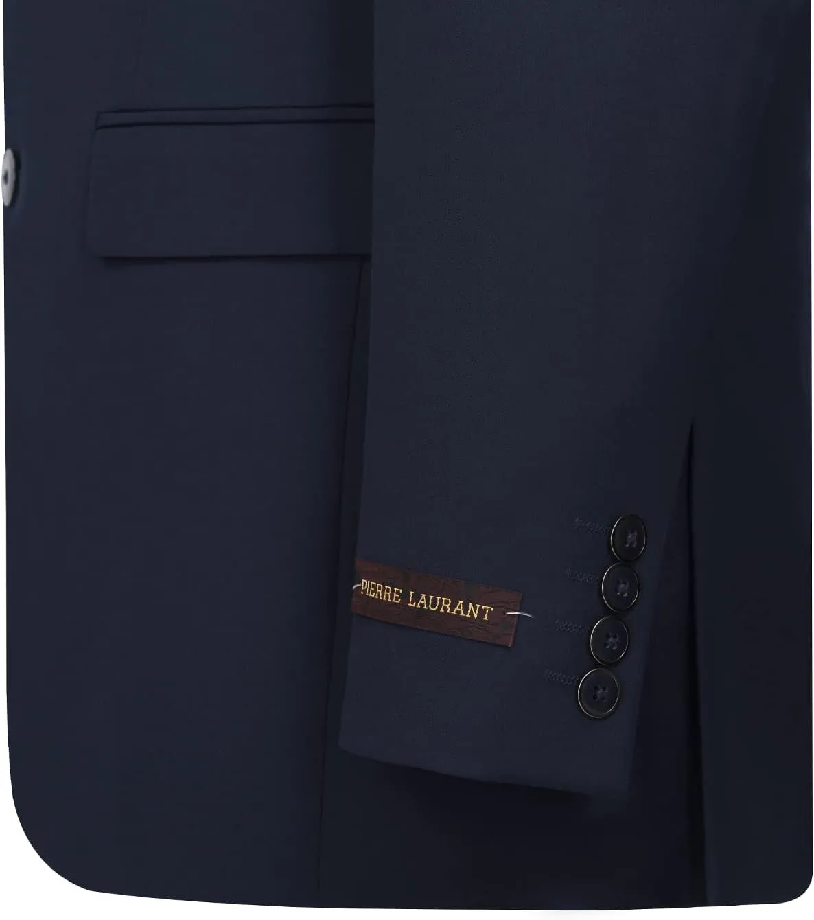 P&L Men's 3 Piece Slim Fit Suit Set Two Buttons Solid Office Jacket Vest Pants Dress Suit