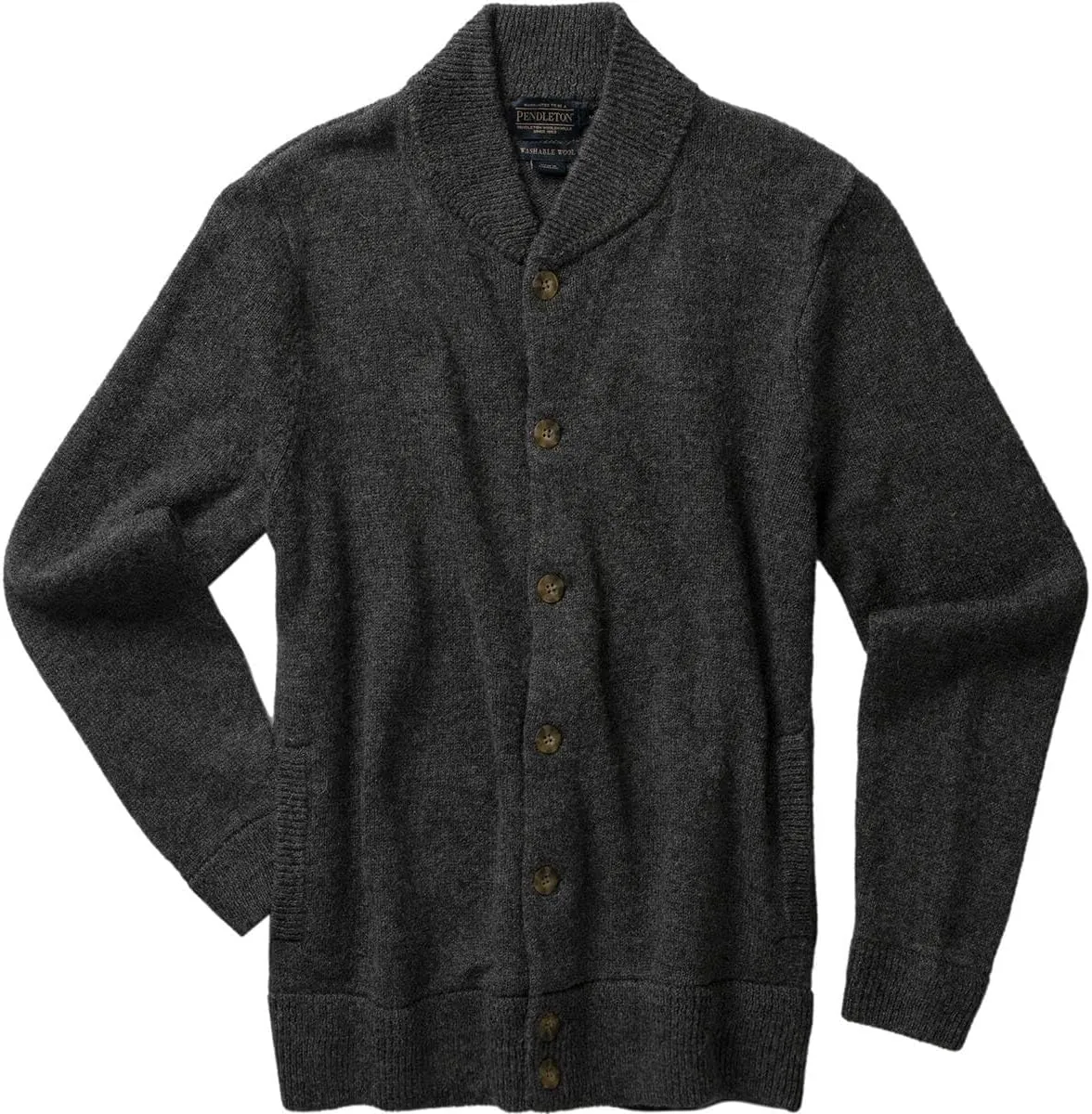 PENDLETON Men's Shetland Wool Cardigan