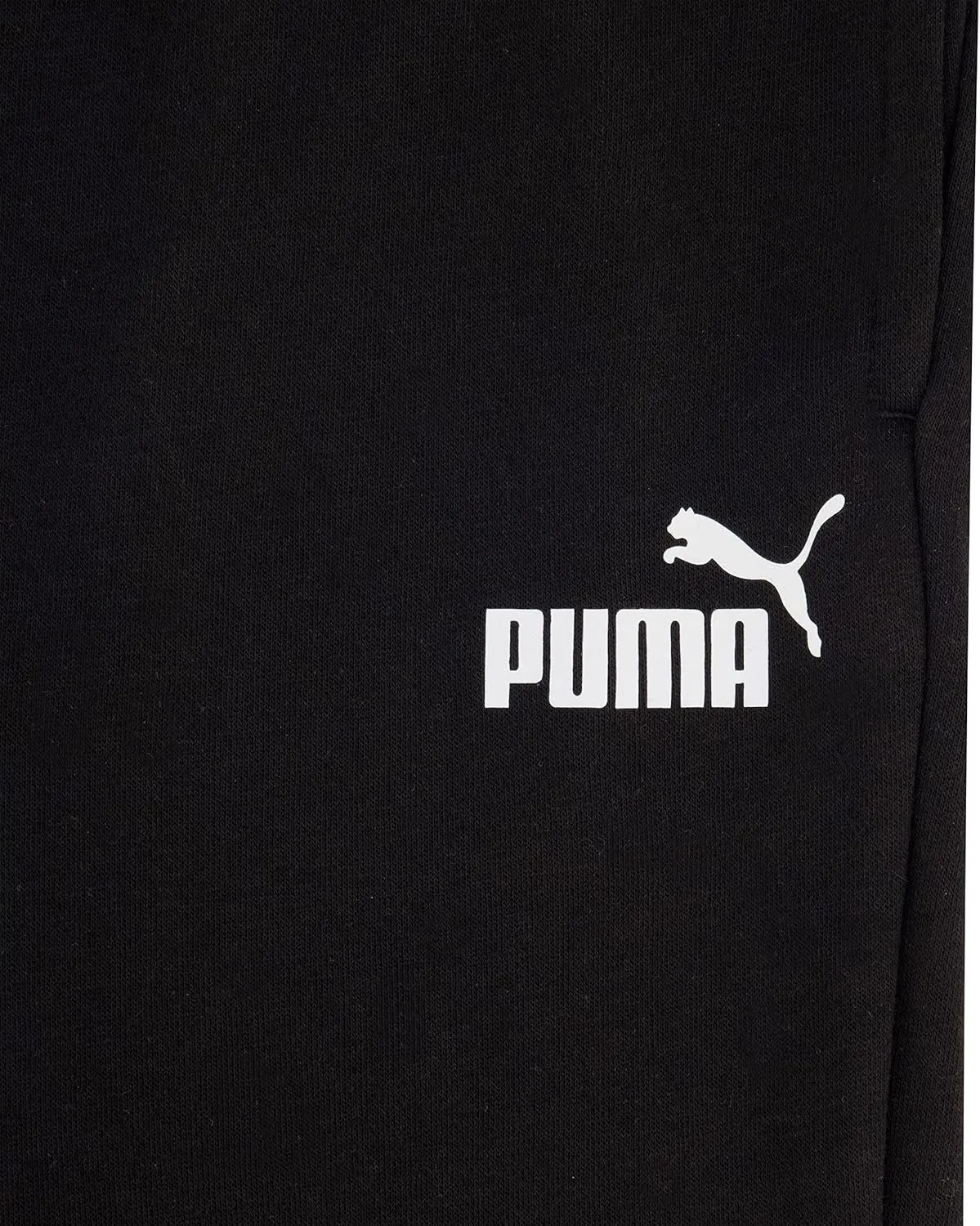 PUMA Boys' Core Logo Jogger, Side Seam Pockets, Elastic Waistband, Pull on Pant