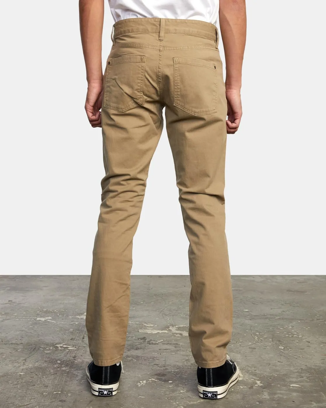 RVCA Mens Slim Fit Pants