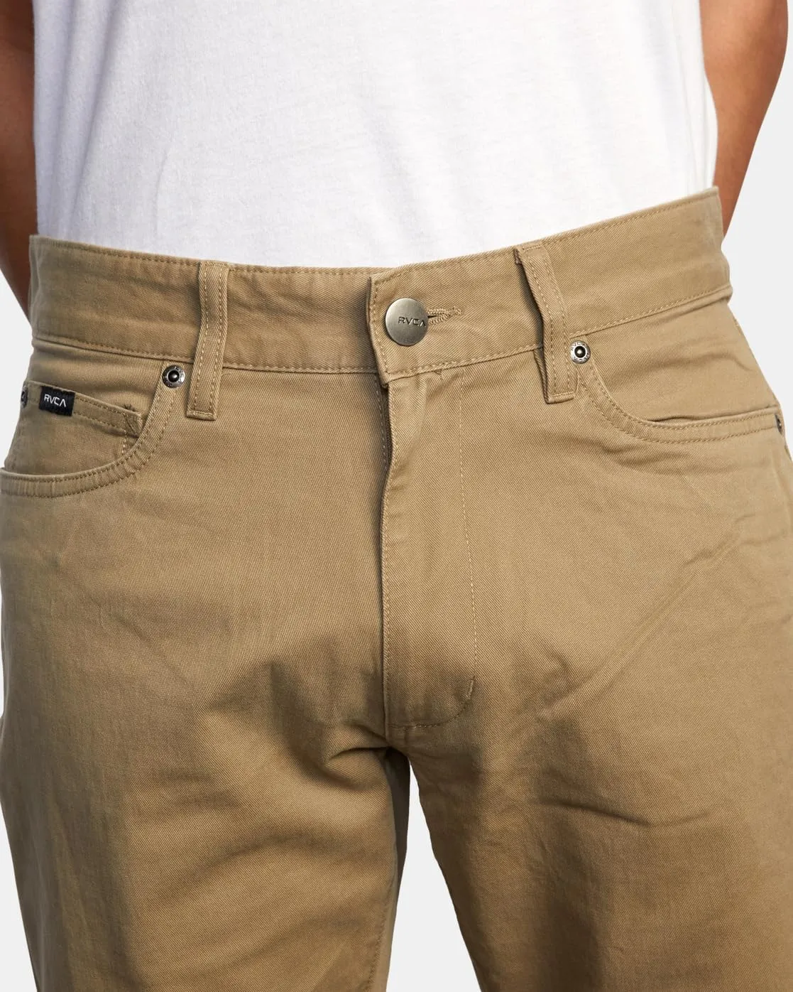 RVCA Mens Slim Fit Pants